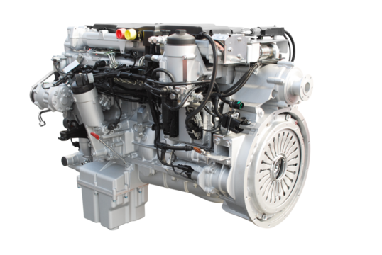 truck engine transparent