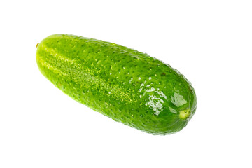 Cucumber isolated on white background.