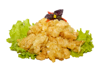 japan traditional food - pork meat tempura