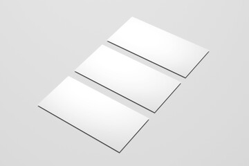 DL Flyer Blank Mockup