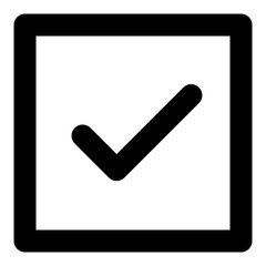 Checked checkmark icon