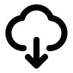 Download cloud icon