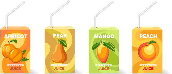 Fruit juice packets
