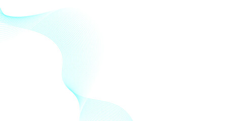 Abstract white and blue paper wave background and abstract gradiant and white wave curve lines banner background design. Vector illustration. Modern template abstract design flowing particles wave.