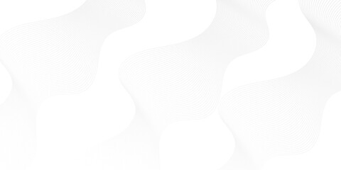 Abstract white paper wave background and abstract gradiant and white wave curve lines banner background design. Vector illustration. Modern template abstract design flowing particles wave.
