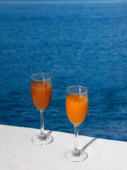 drink on the beach