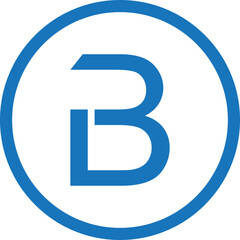 Modern and unique b letter logo