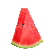 watermelon slice isolated on transparent png
