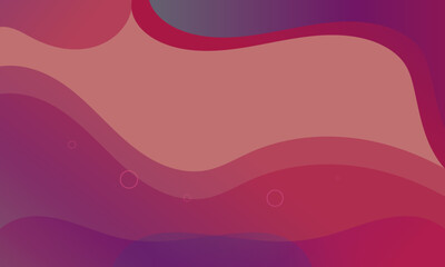 Vector abstract wave line colorful landing page flat background vector design