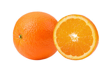 orange fruit isolated on transparent png