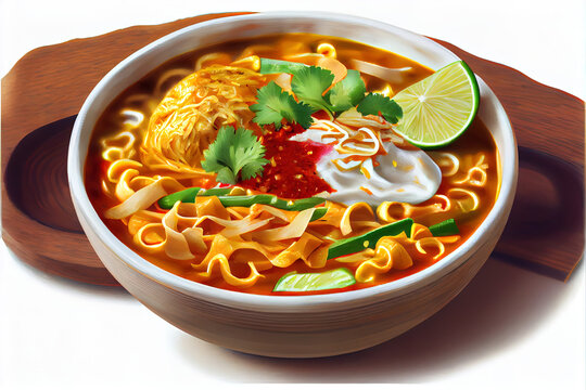 Thai Khao Soi food