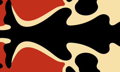 Vector abstract wave line colorful landing page flat background vector design