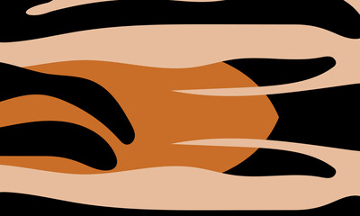 Obraz premium Vector abstract wave line colorful landing page flat background vector design