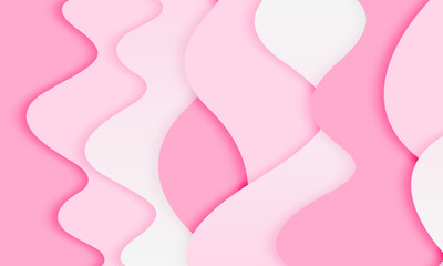 Vector abstract wave line colorful landing page flat background vector design