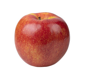 red apple isolated on transparent png