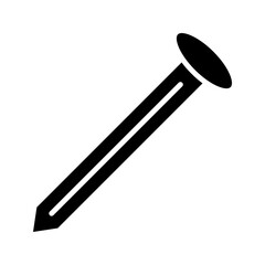 nail icon flat vecktor trendy popular simple