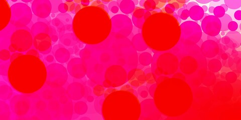 Vector bokeh wave light effect blurred glowing lights on colorful background