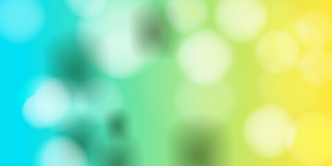 Obraz premium Vector bokeh wave light effect blurred glowing lights on colorful background