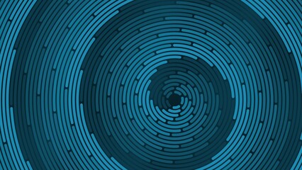 Fototapeta premium Illustration of a backlit blue background with swirling lines