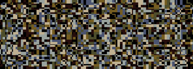 Fototapeta premium Abstract pixel pattern. Vector illustration for posters, fabric posters and creative design