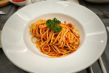 Eating Neapolitan in Vietnam Hotel