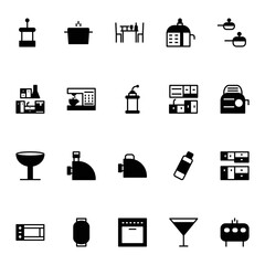 glyph icon for Kitchen & utensils