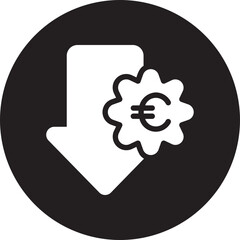Euro glyph icon