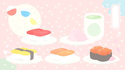 春のお寿司屋さんセット♪