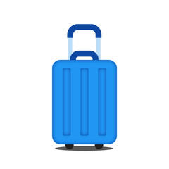 Illustration of suitcase isolated 