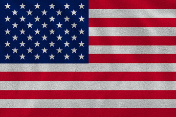 National flag of United States of America. USA. Background  with flag of United States of America. USA