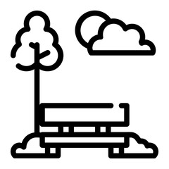 park line icon
