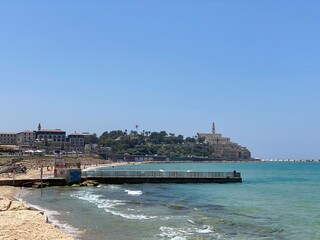 view of coastal city
