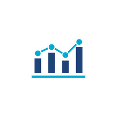 Obraz premium Data graphic icon