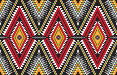 Peruvian american indian pattern tribal ethnic motifs geometric vector background. Doodle native american tribal motifs textile print ethnic traditional design. Navajo symbols fabric pattern.
