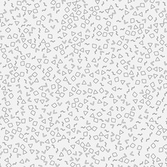 Seamless pattern of abstract shapes. Template for textiles, textures, wallpapers, screensavers and backgrounds. Minimalist style for creative ideas and creative design