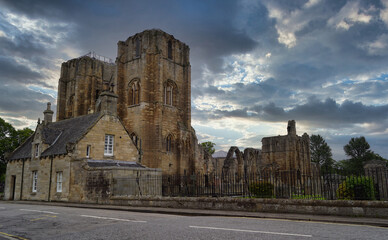 The Elgin Cathedral  in Scotland