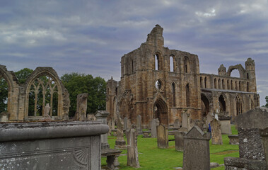 The Elgin Cathedral  in Scotland