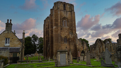 The Elgin Cathedral  in Scotland