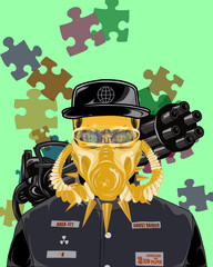 
skull and glasses , story to tell , art drawn by hand . png 4000*5000 px