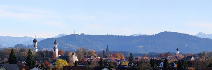 Naklejka premium Isny im Allgäu