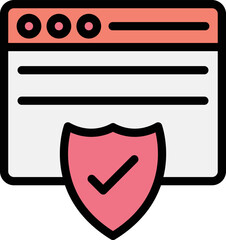 Security Vector Icon Design Illustration
