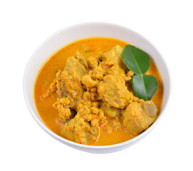 pork ribs  curry with turmeric and coconut cream on transparent png