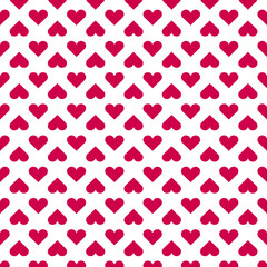 St Valentine's holiday. Red hearts. Relationship, emotion, passion, love. Seamless pattern, texture, paper, packaging design.
