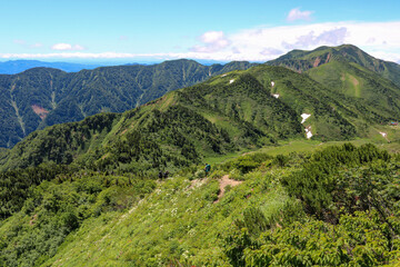 山の景色