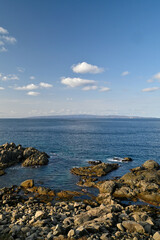 奥尻島　せたな町大成地区より