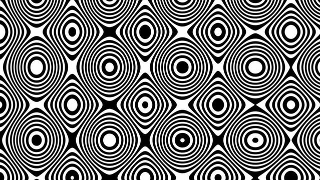 Animated zebra lines (Full HD 1920x1080 30fps).