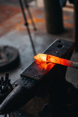 blacksmith at work