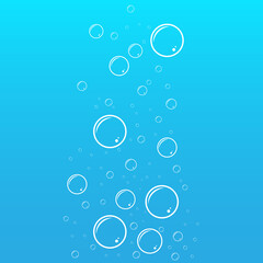 Blue bubbles water for wash element isolated flat cartoon clipart image jpeg illustration jpg 
