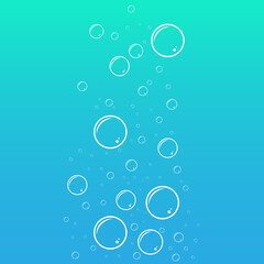 Blue bubbles water for wash element isolated flat cartoon clipart image jpeg illustration jpg 
