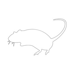 mouse icon illustration vector